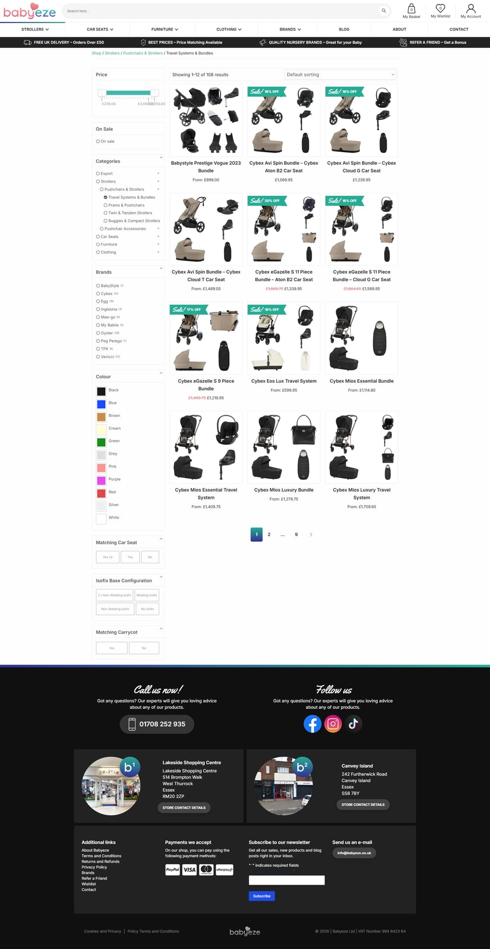 BabyEze page