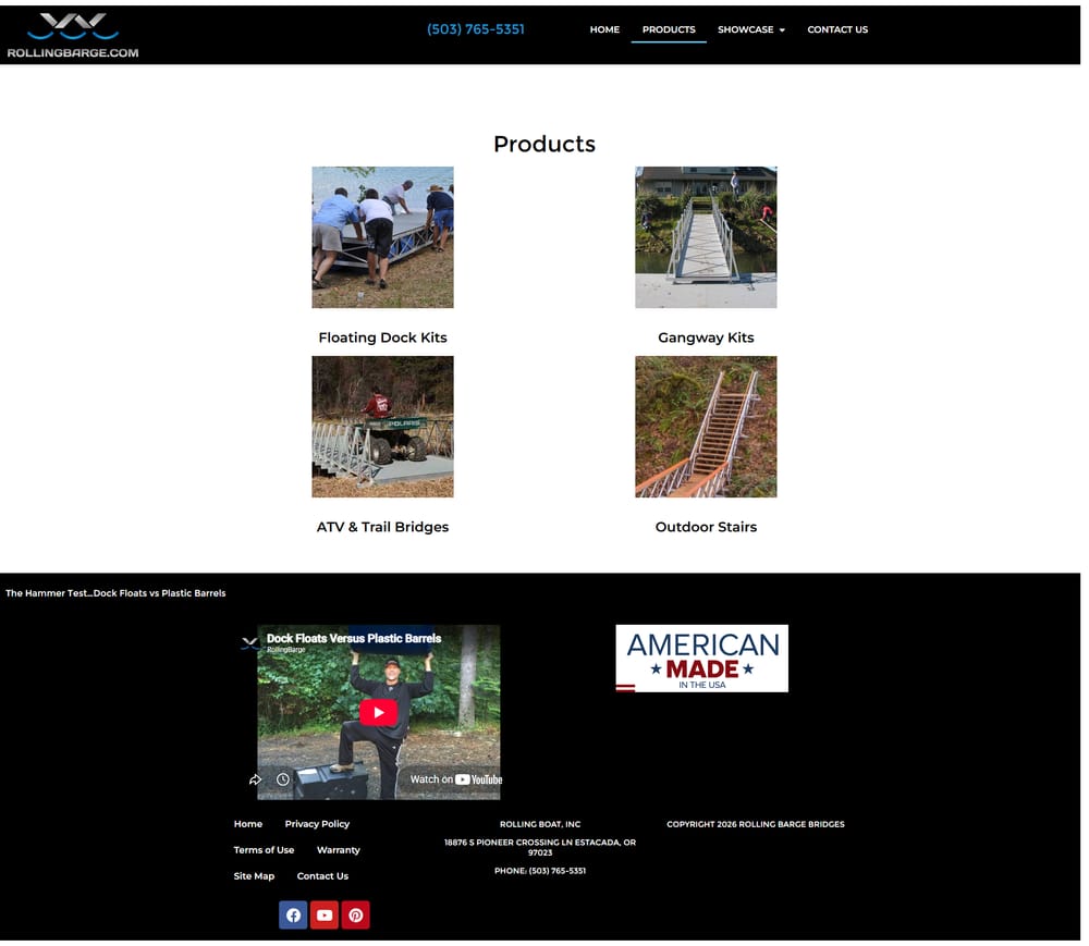 Rolling Barge page