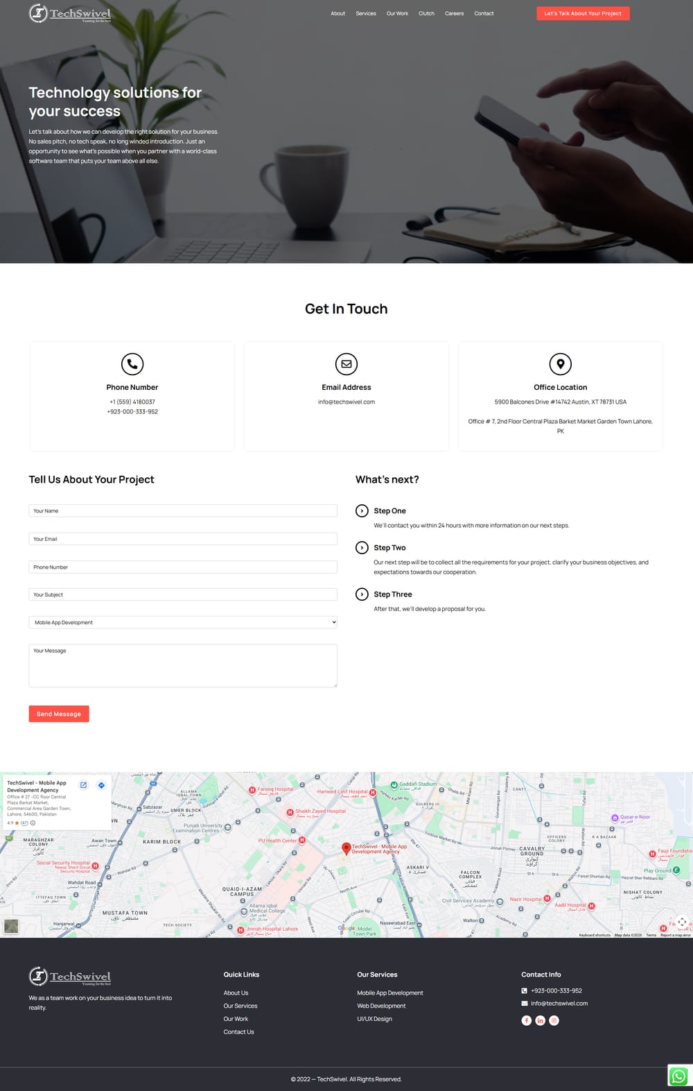 TechSwivel page