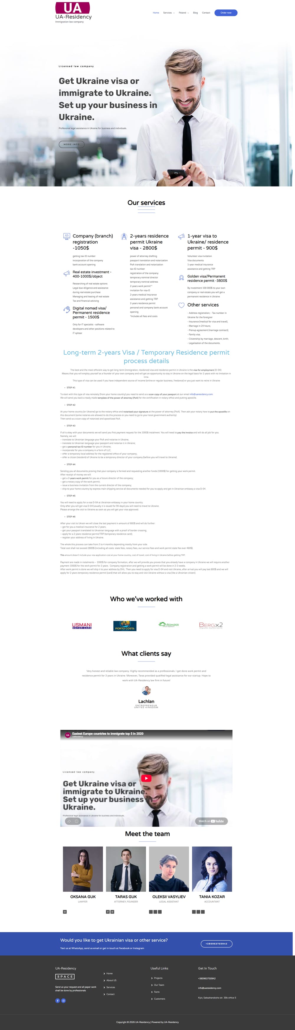UA Residency case study